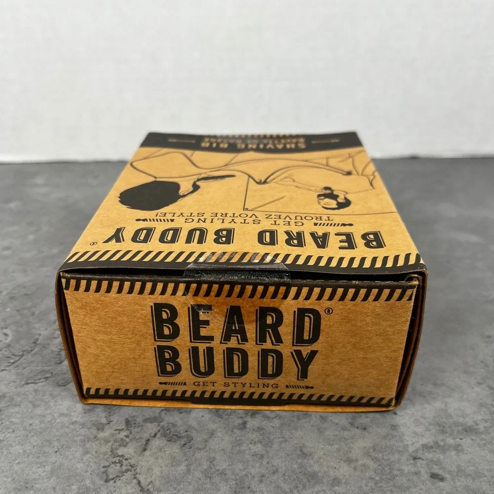 Beard Buddy Shaving Bib for Men Get Styling‎ Prevent Mess New Sealed Unused